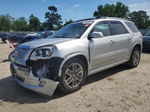 2012 Gmc Acadia Denali Silver vin: 1GKKVTED8CJ397340