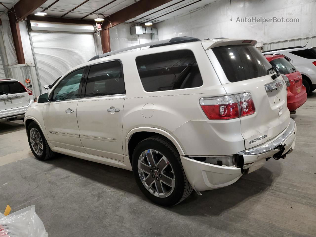 2012 Gmc Acadia Denali White vin: 1GKKVTED9CJ121054