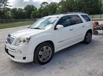 2012 Gmc Acadia Denali White vin: 1GKKVTED9CJ182226