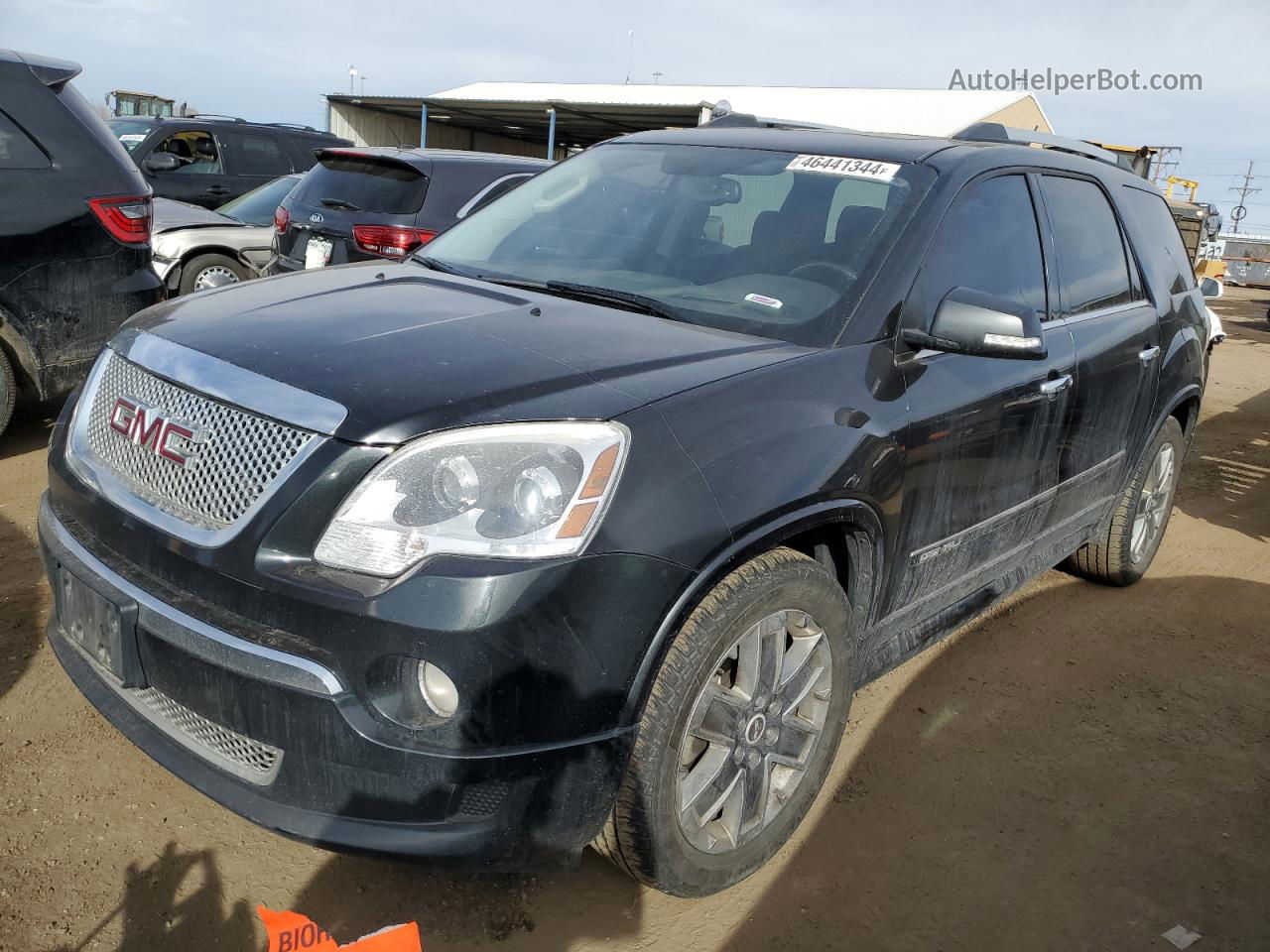 2012 Gmc Acadia Denali Black vin: 1GKKVTED9CJ238732