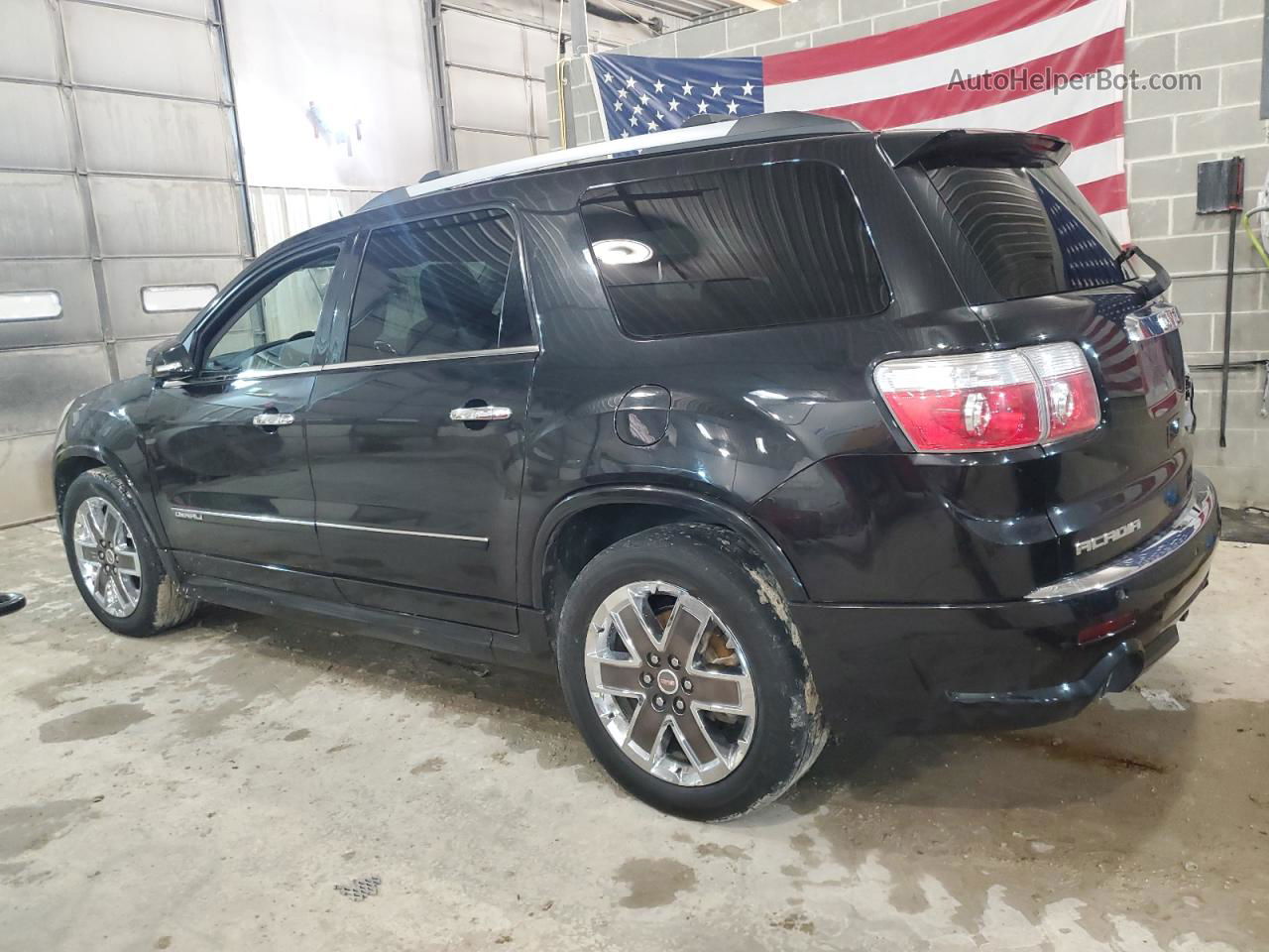 2012 Gmc Acadia Denali Black vin: 1GKKVTEDXCJ173163