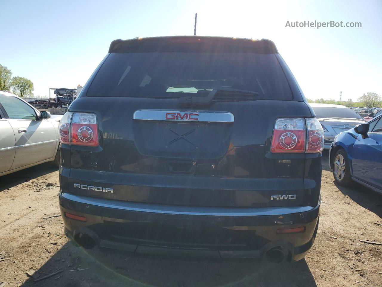 2012 Gmc Acadia Denali Черный vin: 1GKKVTEDXCJ211426