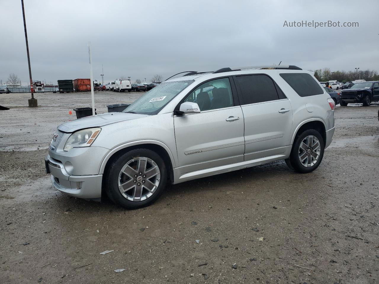 2012 Gmc Acadia Denali Серебряный vin: 1GKKVTEDXCJ232566