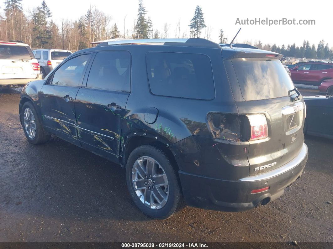 2012 Gmc Acadia Denali Black vin: 1GKKVTEDXCJ300879