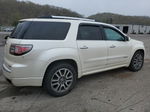 2013 Gmc Acadia Denali White vin: 1GKKVTKD0DJ130487