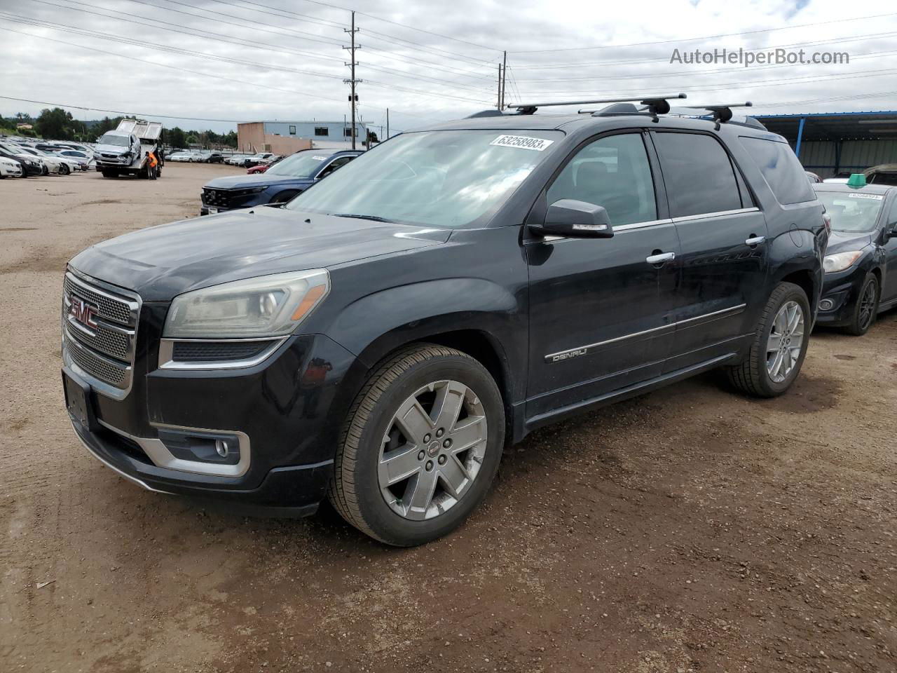 2013 Gmc Acadia Denali Black vin: 1GKKVTKD0DJ148214