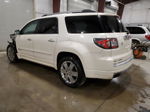 2013 Gmc Acadia Denali White vin: 1GKKVTKD0DJ223588