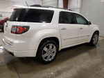 2013 Gmc Acadia Denali White vin: 1GKKVTKD0DJ223588