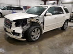 2013 Gmc Acadia Denali White vin: 1GKKVTKD0DJ223588