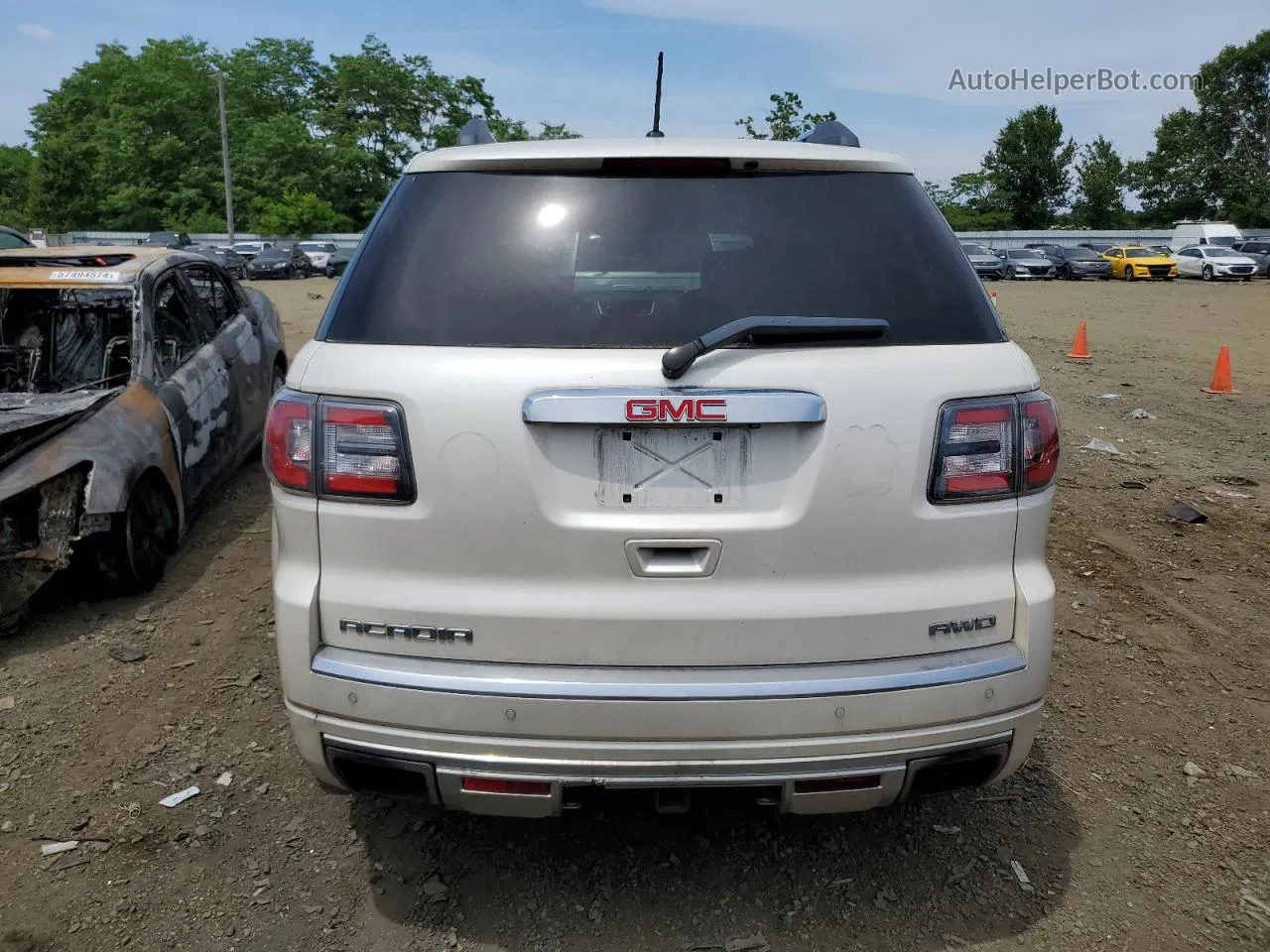 2013 Gmc Acadia Denali Two Tone vin: 1GKKVTKD0DJ246157