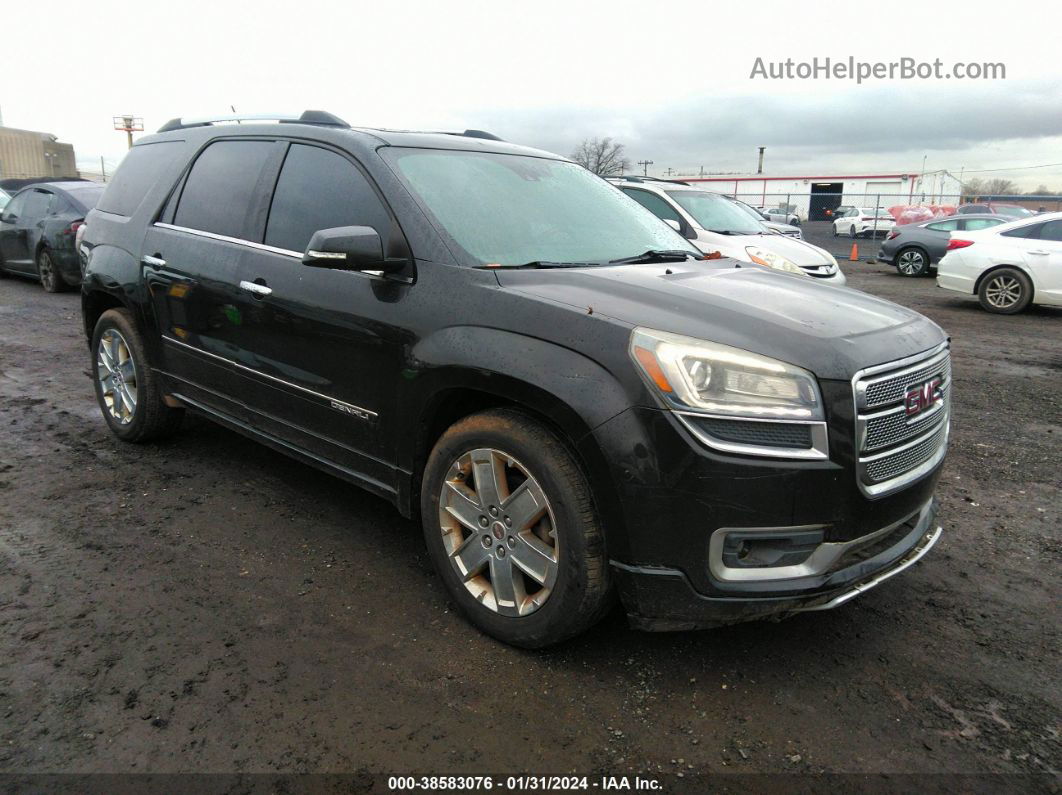 2014 Gmc Acadia Denali Черный vin: 1GKKVTKD0EJ124951