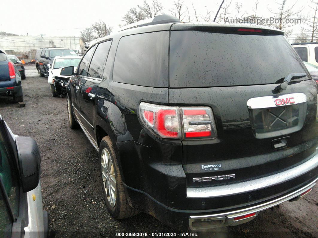 2014 Gmc Acadia Denali Черный vin: 1GKKVTKD0EJ124951