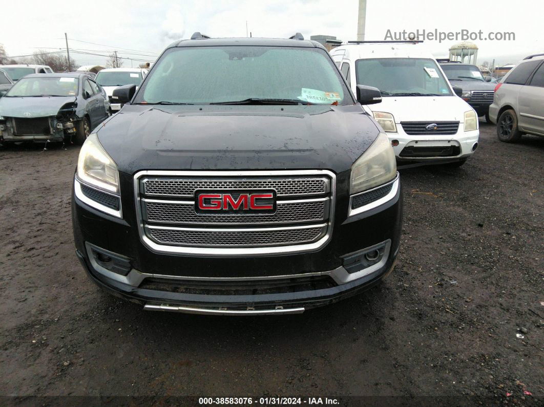 2014 Gmc Acadia Denali Черный vin: 1GKKVTKD0EJ124951