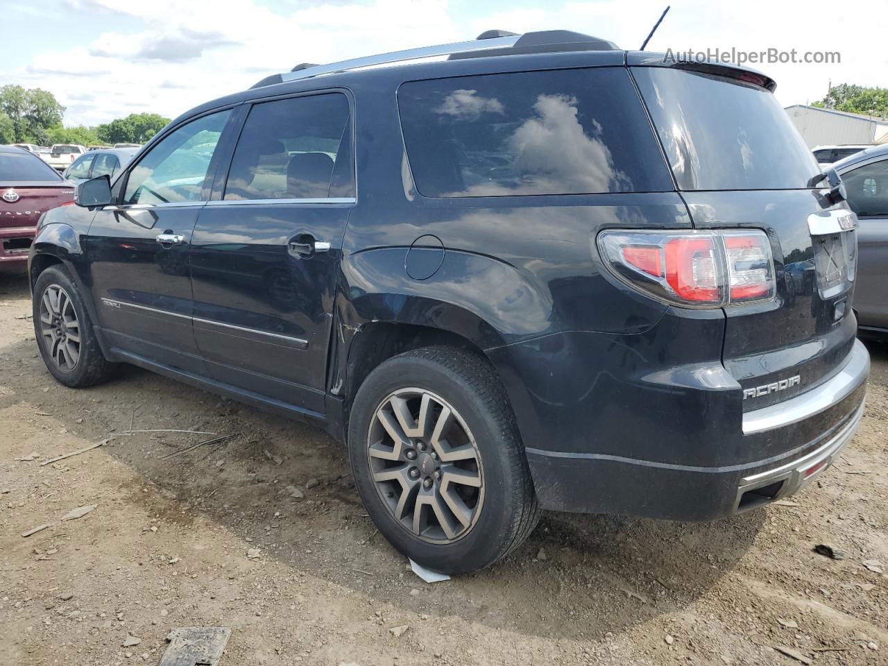 2014 Gmc Acadia Denali Black vin: 1GKKVTKD0EJ212205