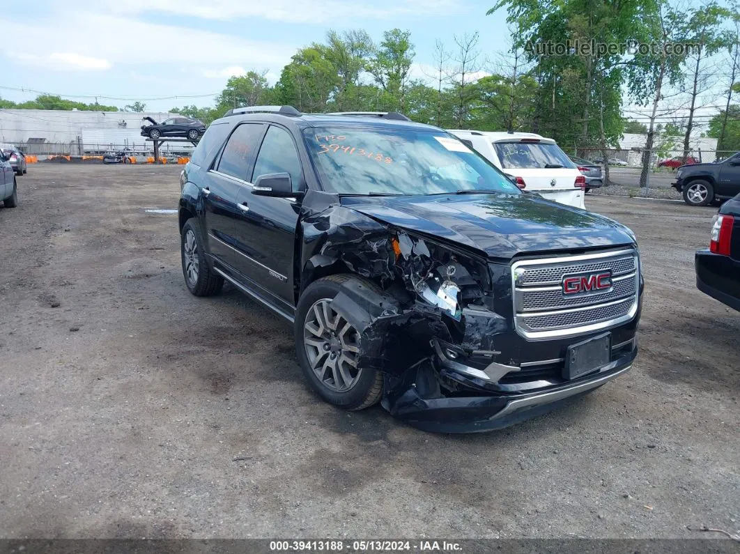 2014 Gmc Acadia Denali Black vin: 1GKKVTKD0EJ259119