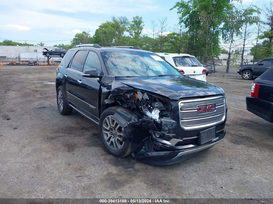 2014 Gmc Acadia Denali Black vin: 1GKKVTKD0EJ259119