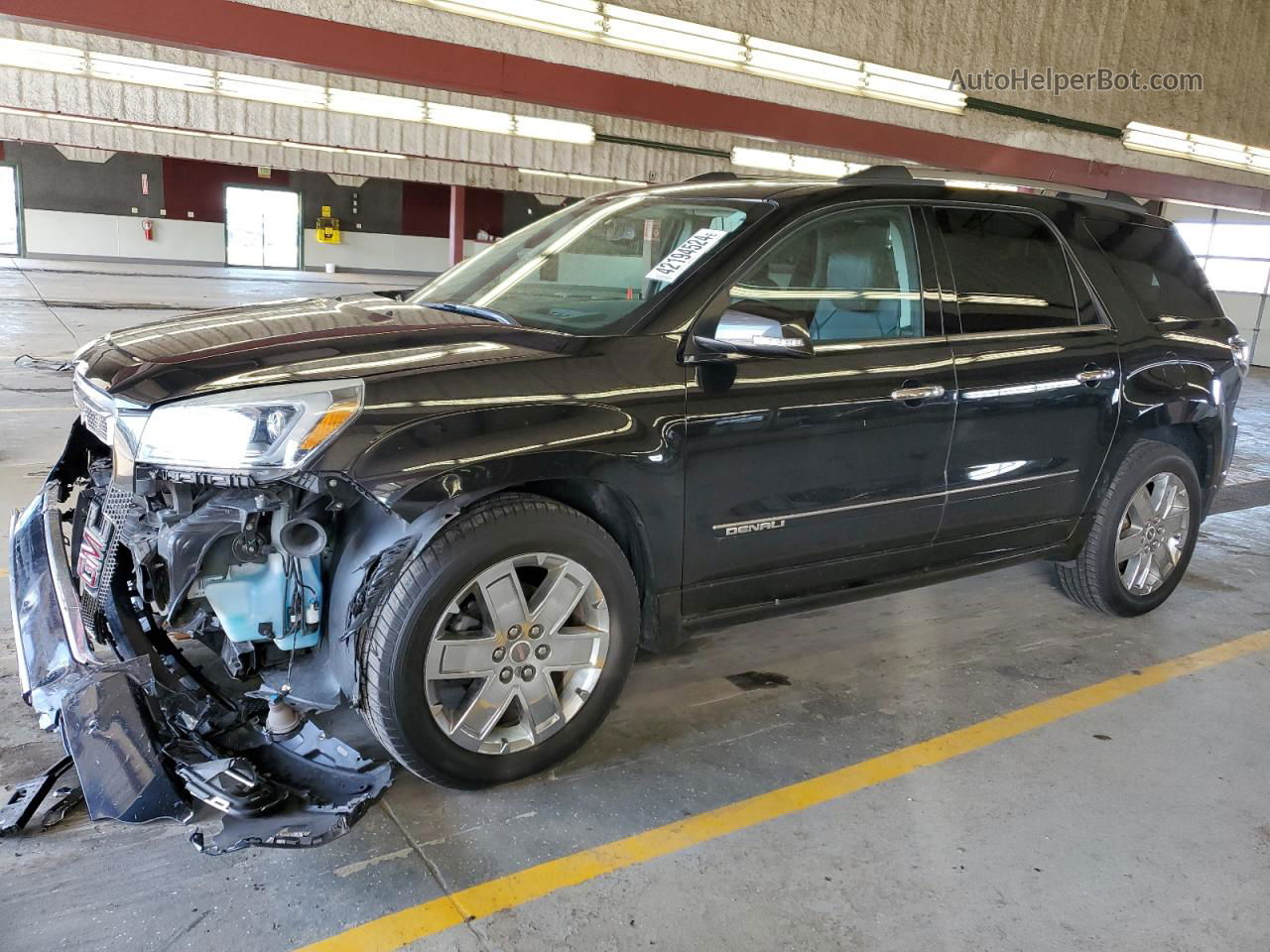 2014 Gmc Acadia Denali Черный vin: 1GKKVTKD0EJ301188