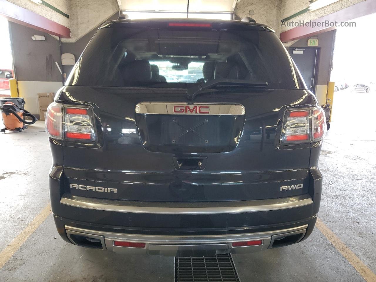 2014 Gmc Acadia Denali Черный vin: 1GKKVTKD0EJ301188