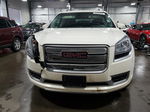 2014 Gmc Acadia Denali White vin: 1GKKVTKD0EJ370558