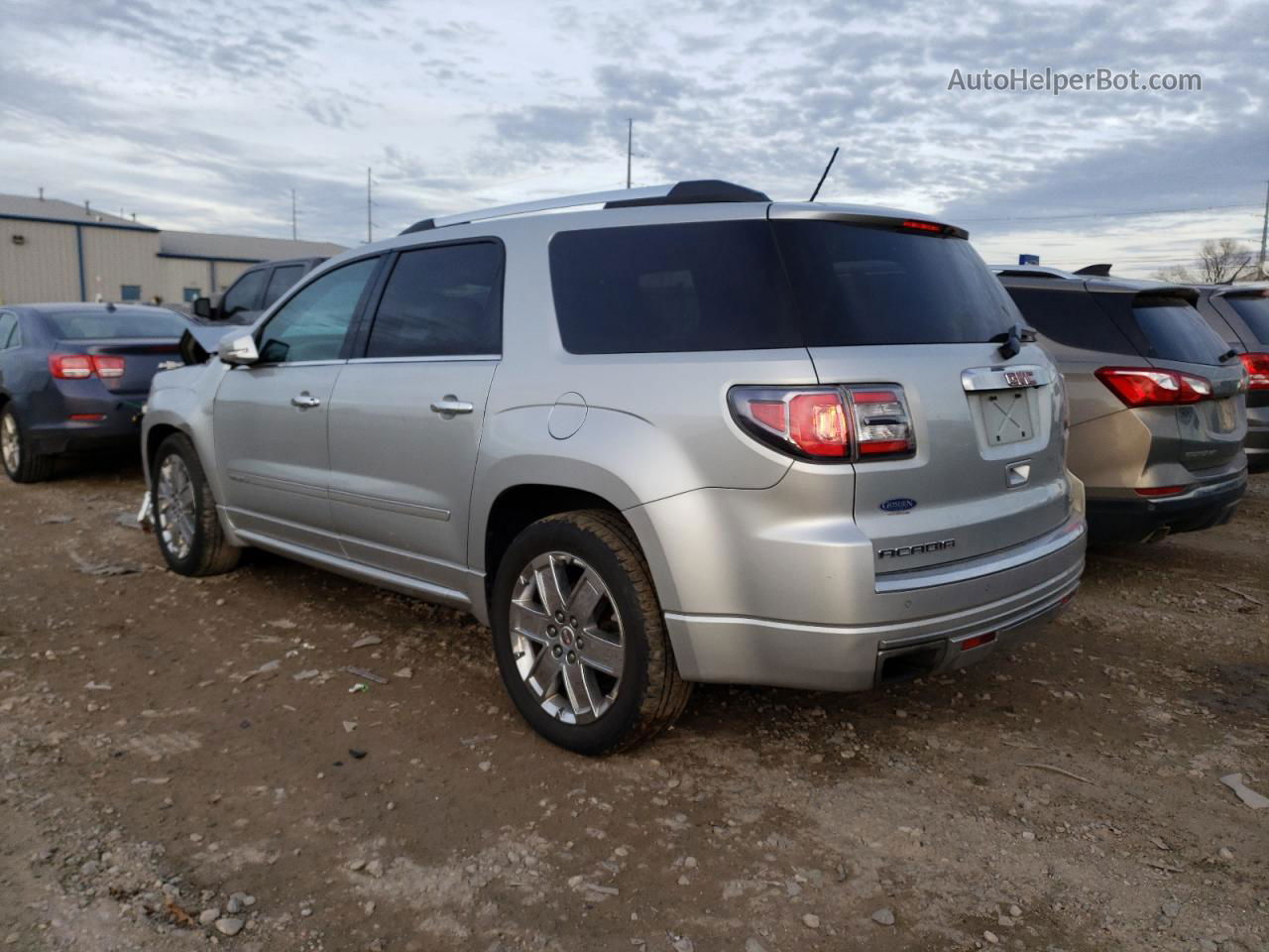 2013 Gmc Acadia Denali Silver vin: 1GKKVTKD1DJ198605