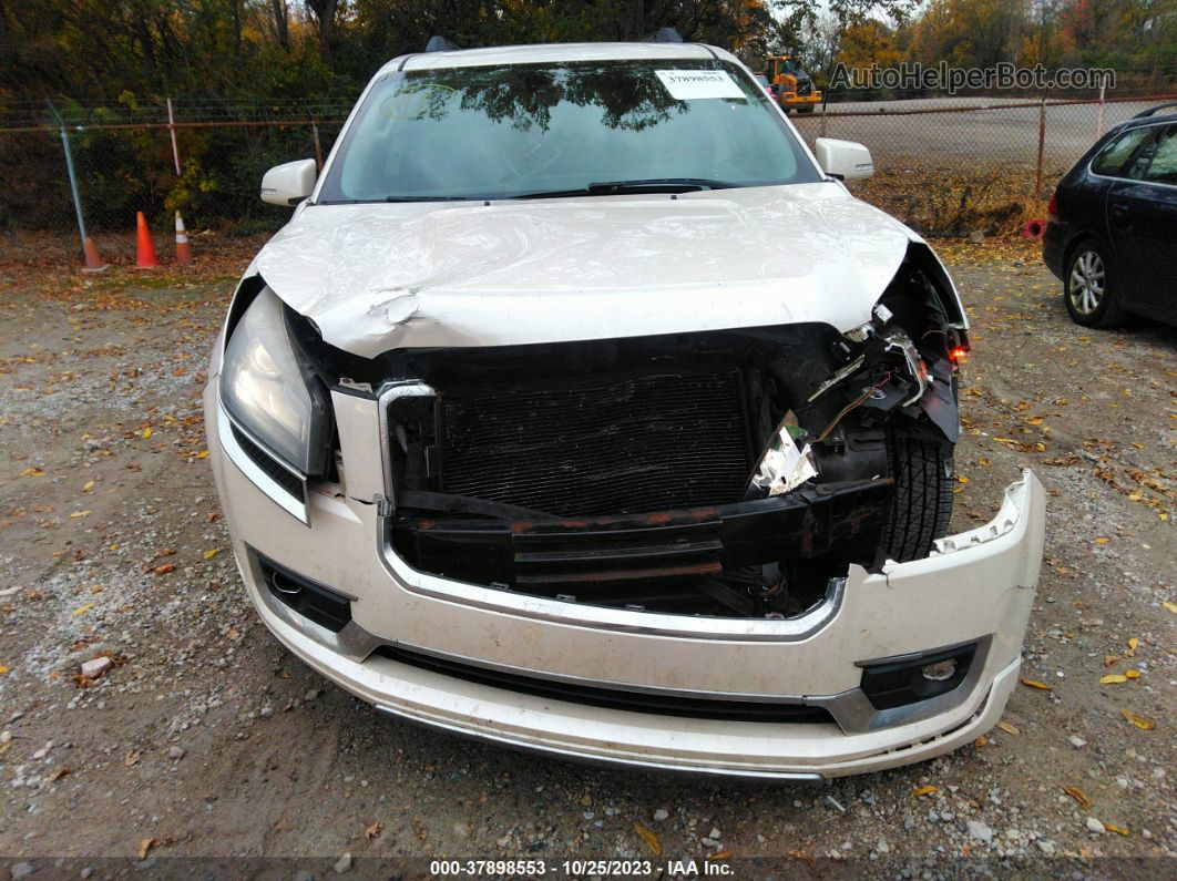 2014 Gmc Acadia Denali White vin: 1GKKVTKD1EJ162494