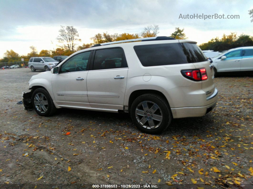 2014 Gmc Acadia Denali Белый vin: 1GKKVTKD1EJ162494