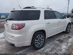 2014 Gmc Acadia Denali White vin: 1GKKVTKD1EJ195382