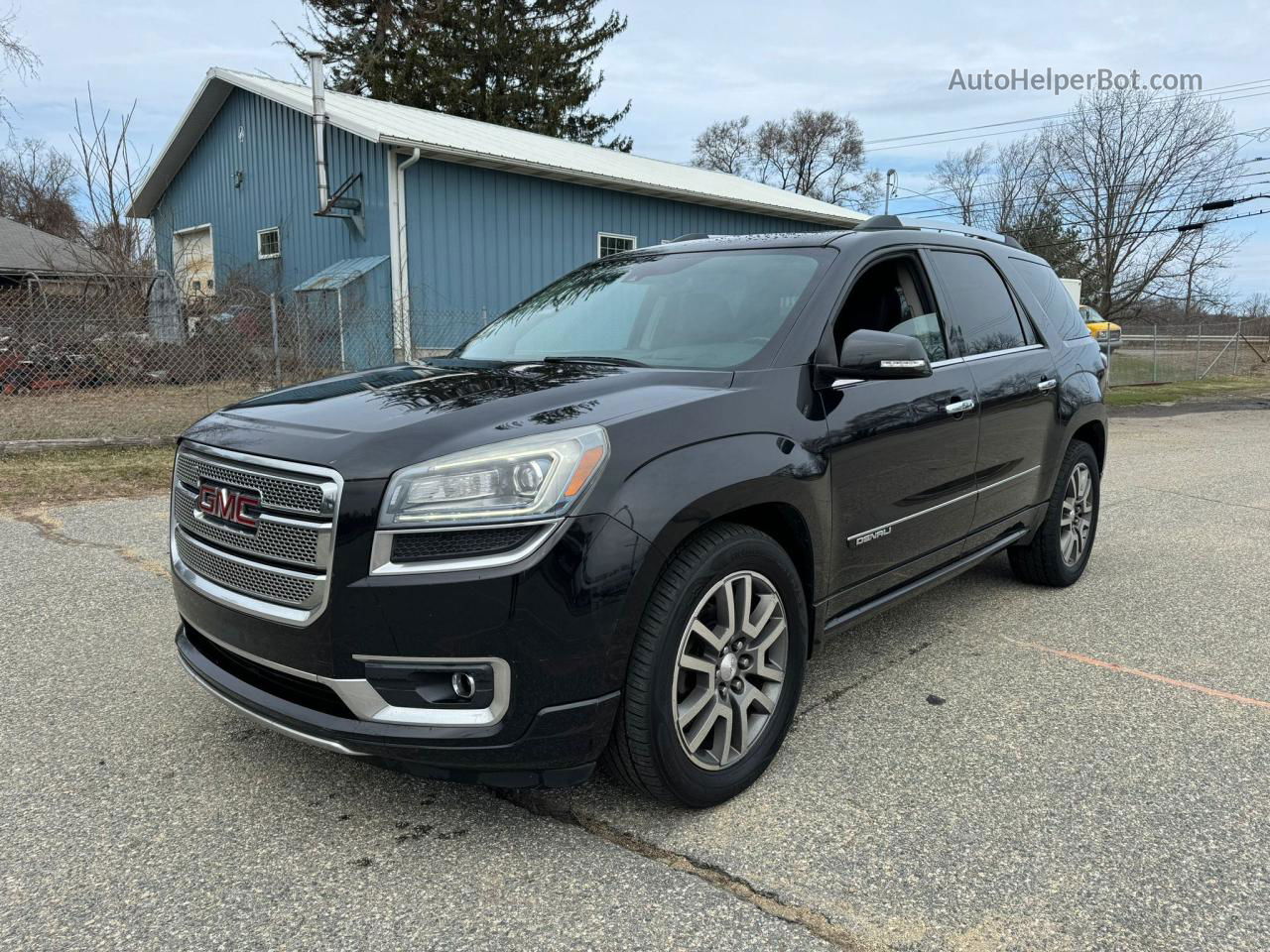 2015 Gmc Acadia Denali Черный vin: 1GKKVTKD1FJ107898