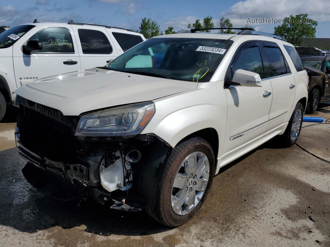 2013 Gmc Acadia Denali Beige vin: 1GKKVTKD2DJ142947