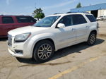 2014 Gmc Acadia Denali White vin: 1GKKVTKD2EJ142027