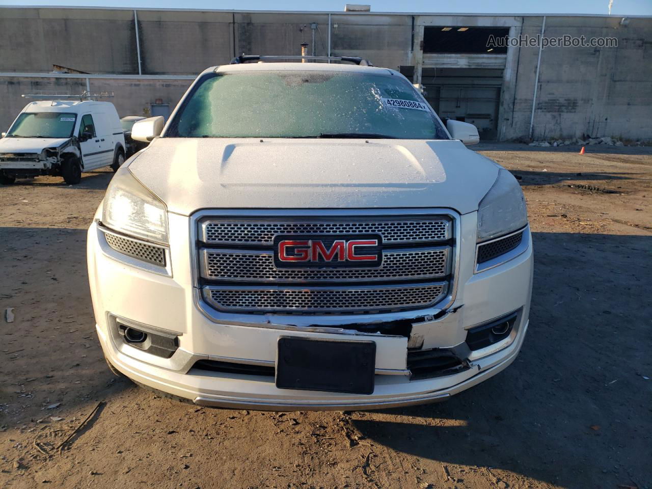 2014 Gmc Acadia Denali Белый vin: 1GKKVTKD2EJ152749