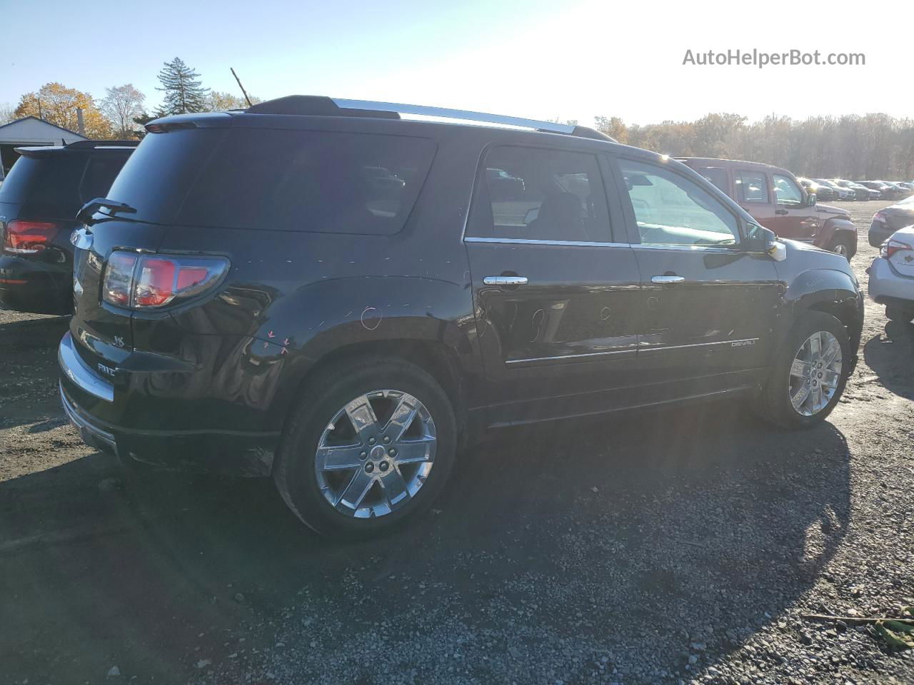 2014 Gmc Acadia Denali Black vin: 1GKKVTKD2EJ179949