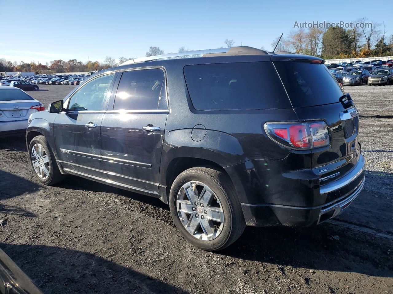 2014 Gmc Acadia Denali Black vin: 1GKKVTKD2EJ179949