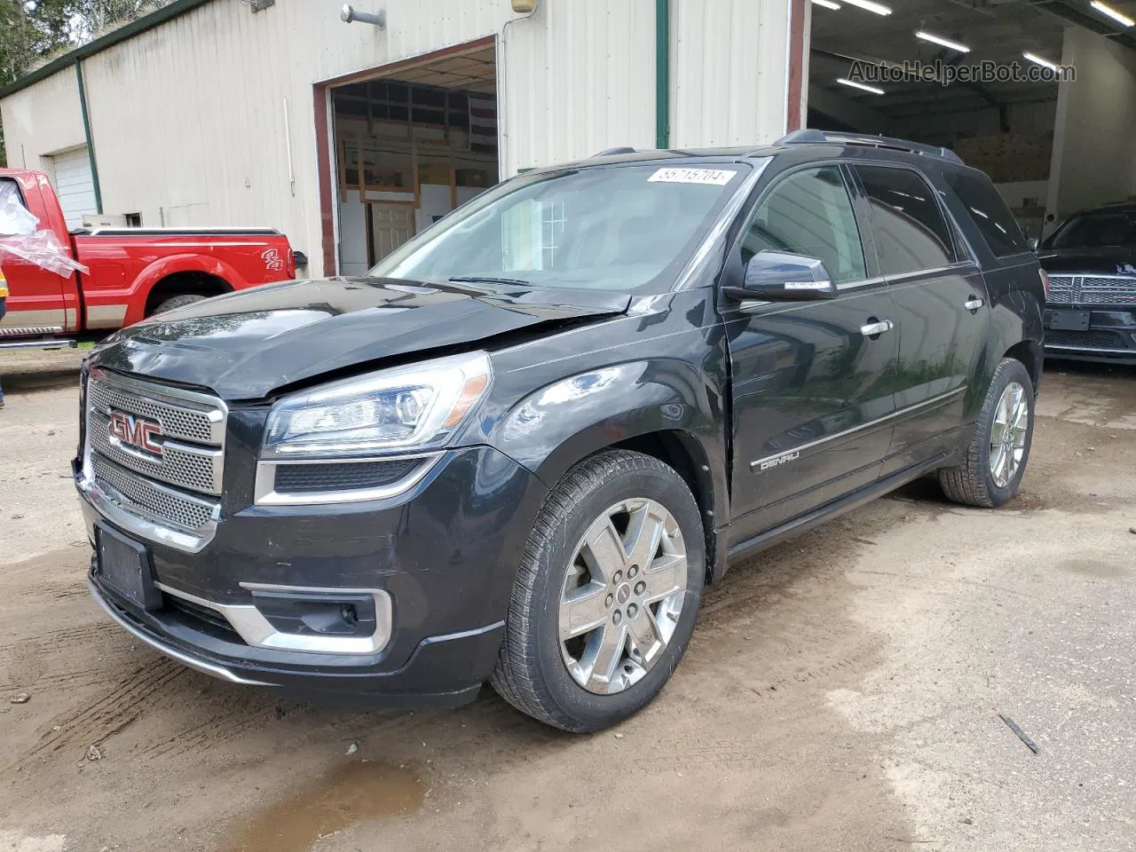 2014 Gmc Acadia Denali Black vin: 1GKKVTKD2EJ291389