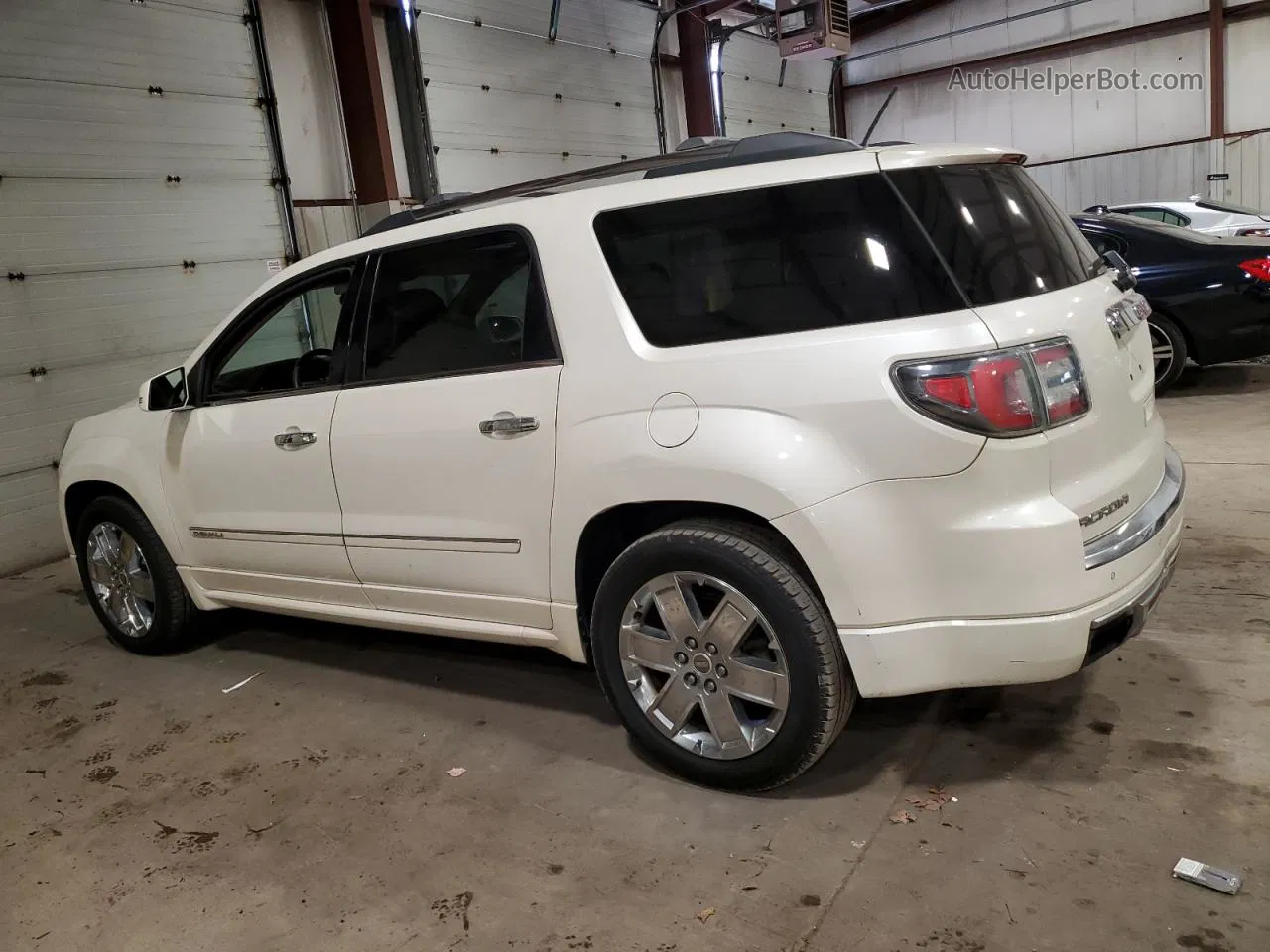 2014 Gmc Acadia Denali White vin: 1GKKVTKD2EJ322172