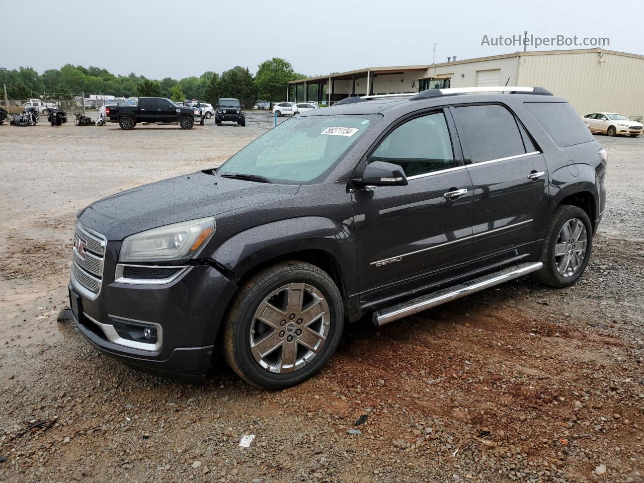 2014 Gmc Acadia Denali Gray vin: 1GKKVTKD2EJ329610