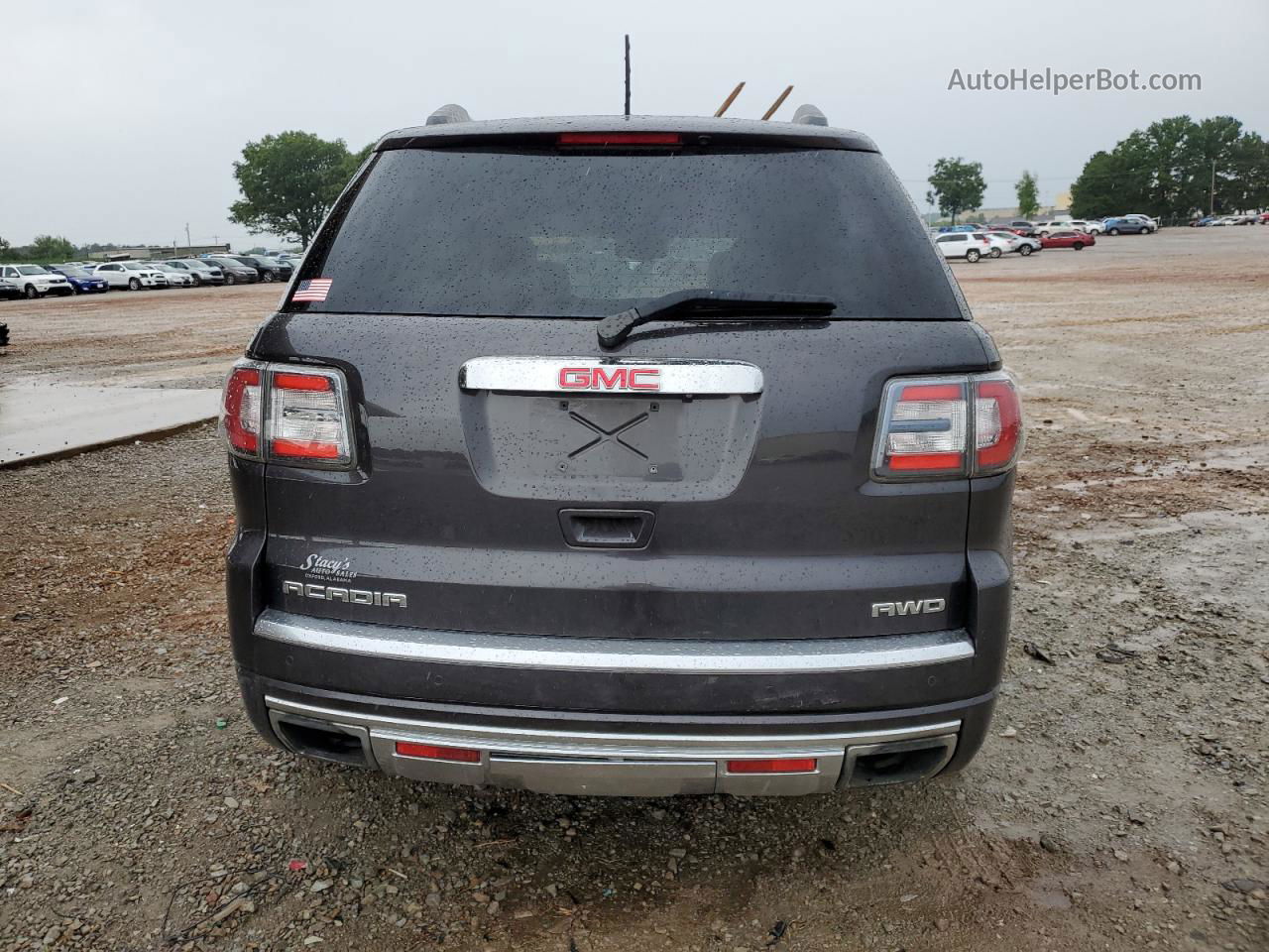 2014 Gmc Acadia Denali Gray vin: 1GKKVTKD2EJ329610