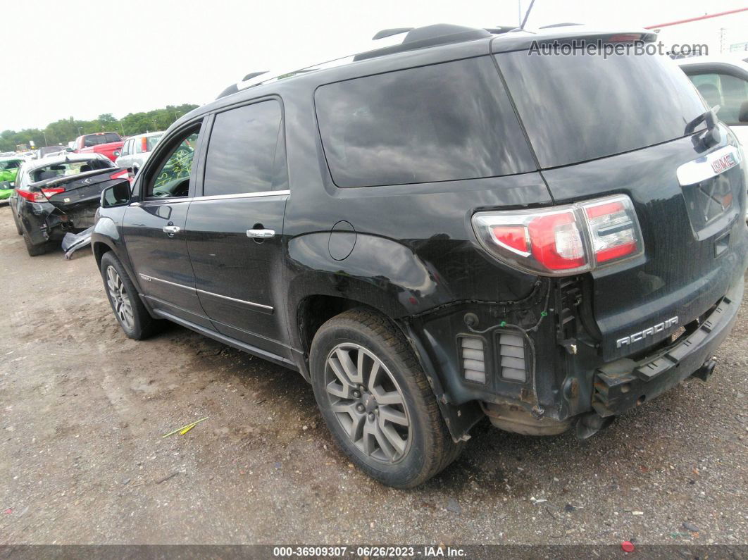 2014 Gmc Acadia Denali Black vin: 1GKKVTKD2EJ352904