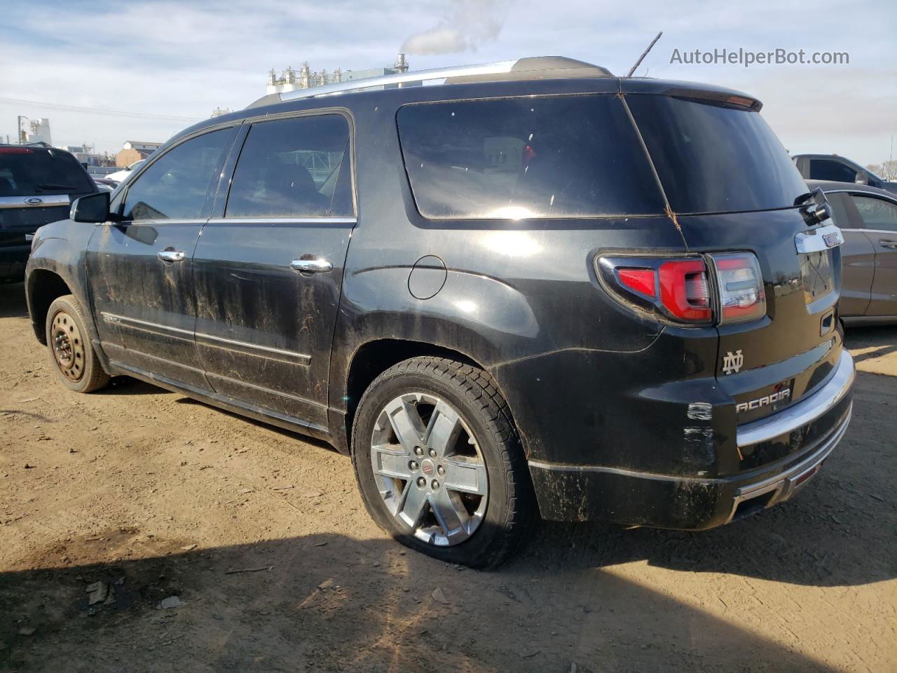 2015 Gmc Acadia Denali Черный vin: 1GKKVTKD2FJ200591