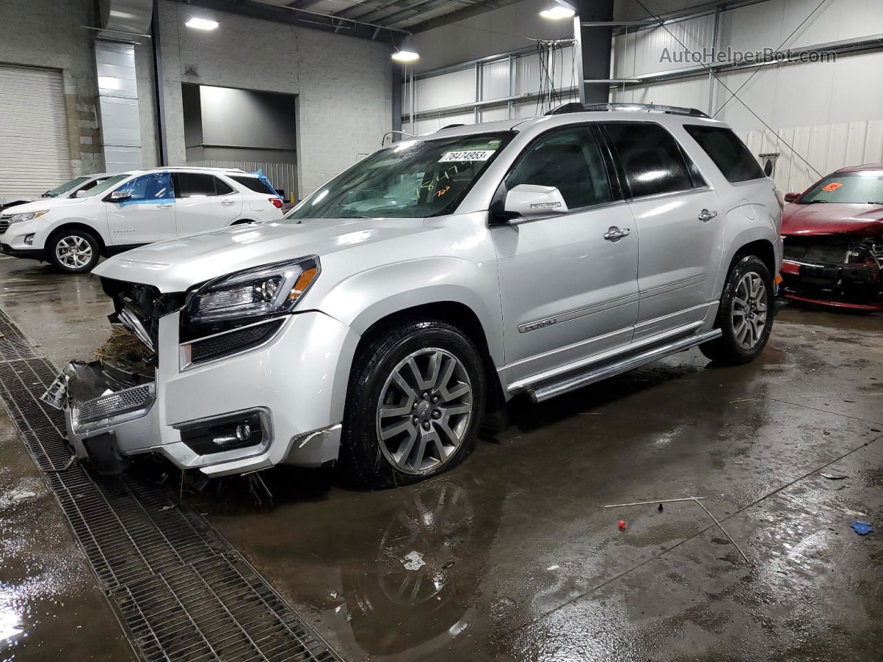 2013 Gmc Acadia Denali Серебряный vin: 1GKKVTKD3DJ182003