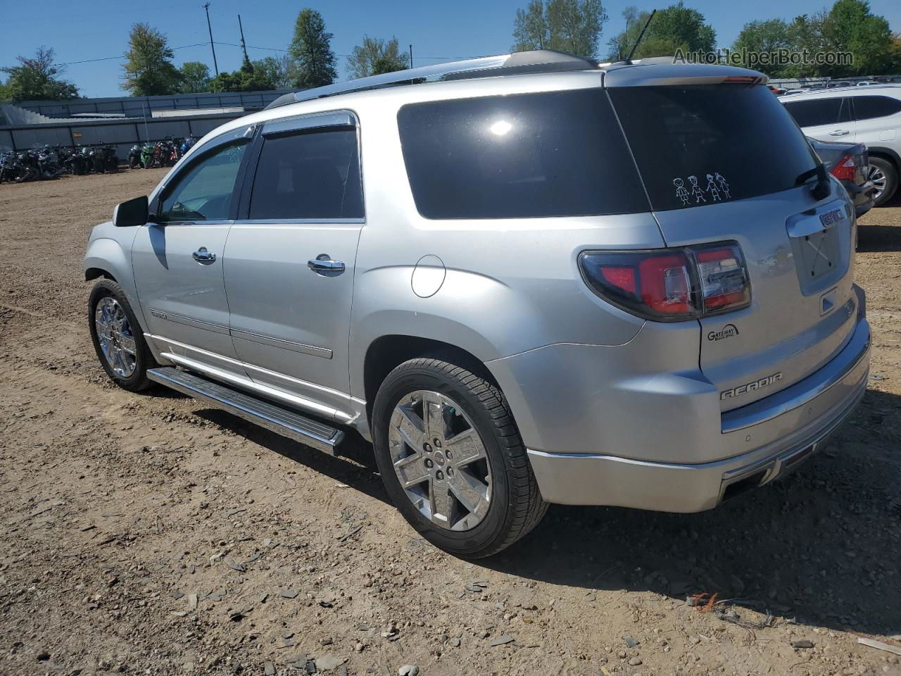 2014 Gmc Acadia Denali Silver vin: 1GKKVTKD3EJ341930