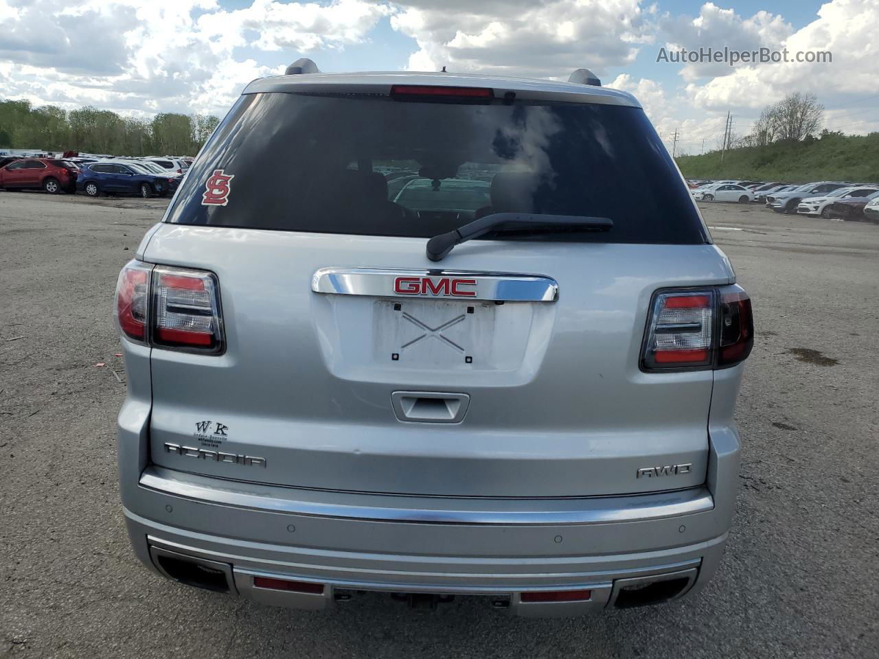 2014 Gmc Acadia Denali Silver vin: 1GKKVTKD3EJ366312