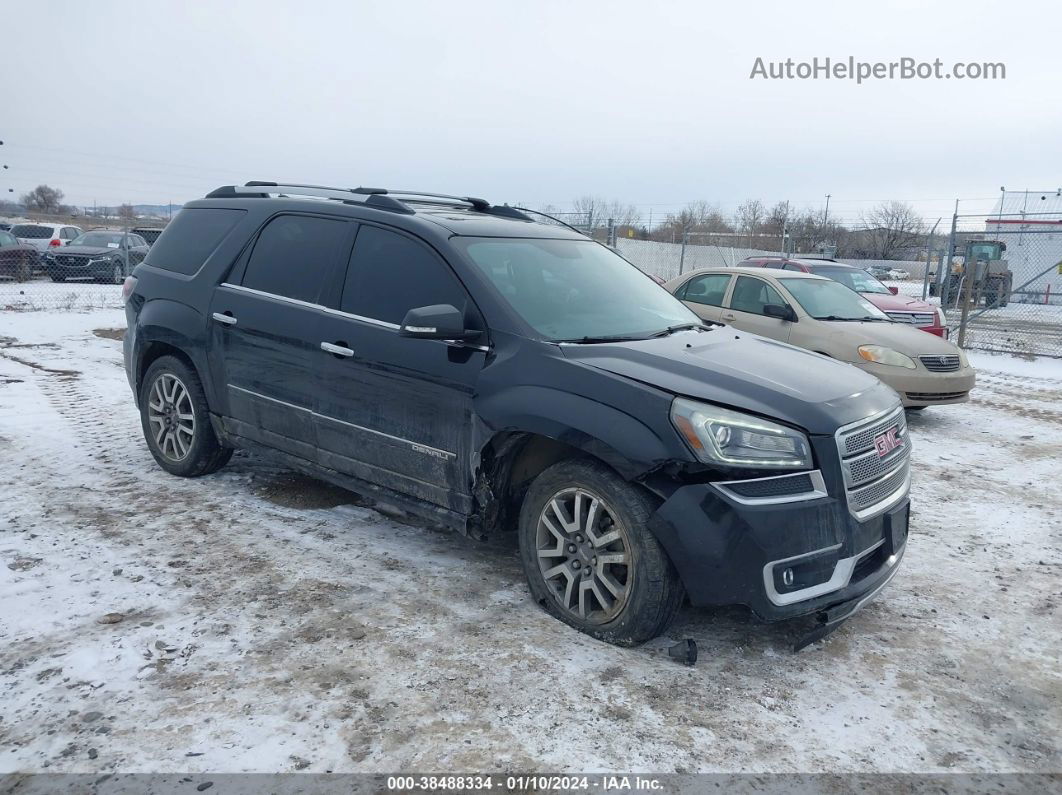 2013 Gmc Acadia Denali Black vin: 1GKKVTKD4DJ157756