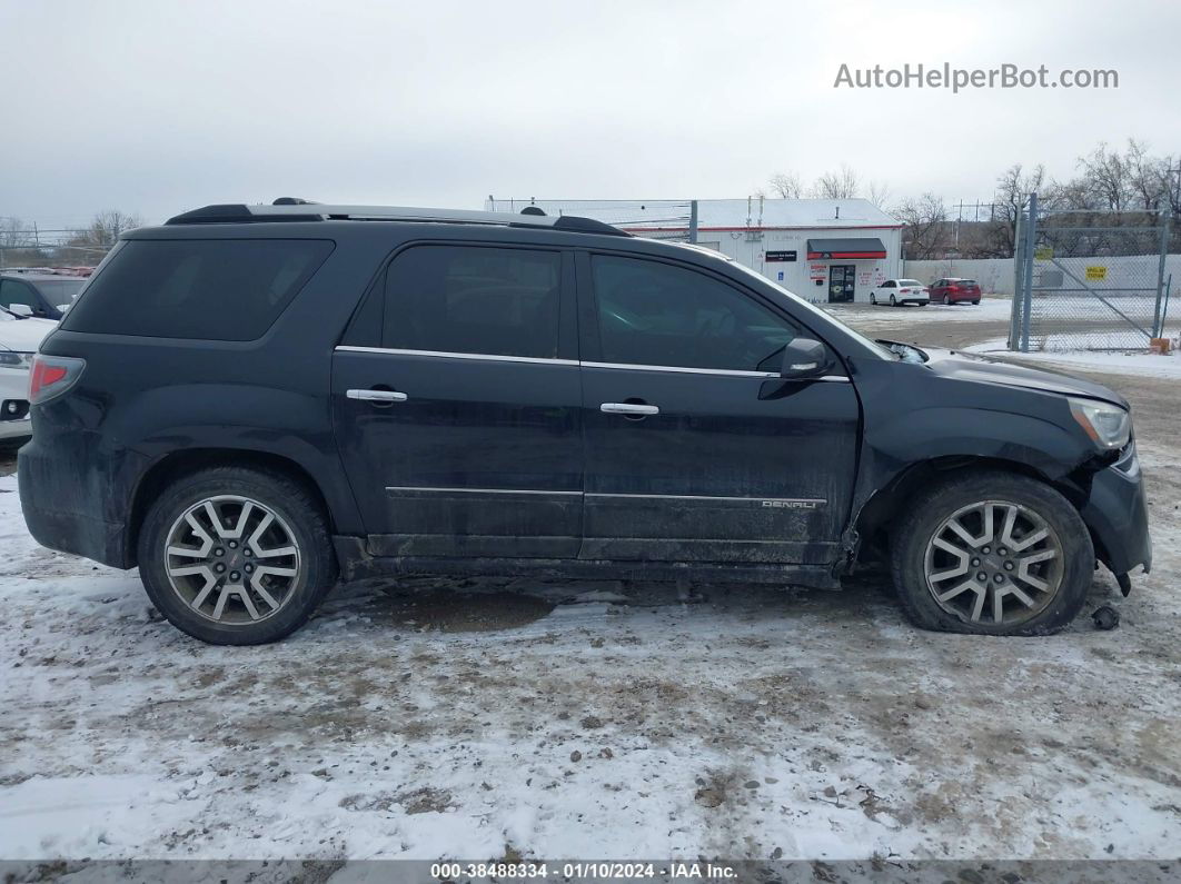 2013 Gmc Acadia Denali Black vin: 1GKKVTKD4DJ157756