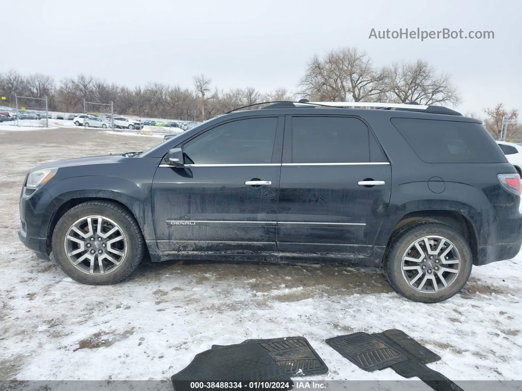 2013 Gmc Acadia Denali Black vin: 1GKKVTKD4DJ157756