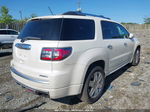 2013 Gmc Acadia Denali White vin: 1GKKVTKD4DJ229118