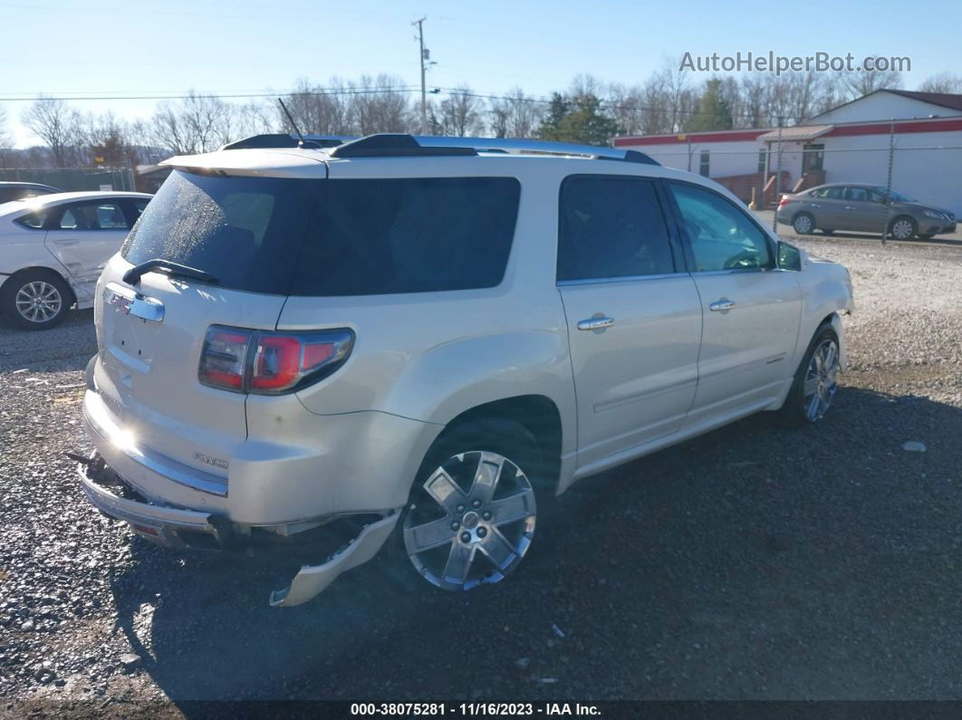 2014 Gmc Acadia Denali Cream vin: 1GKKVTKD4EJ158651