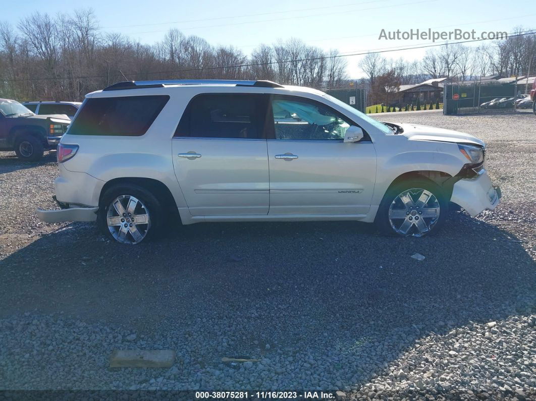 2014 Gmc Acadia Denali Cream vin: 1GKKVTKD4EJ158651