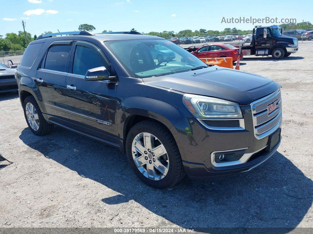 2014 Gmc Acadia Denali Gray vin: 1GKKVTKD4EJ258376