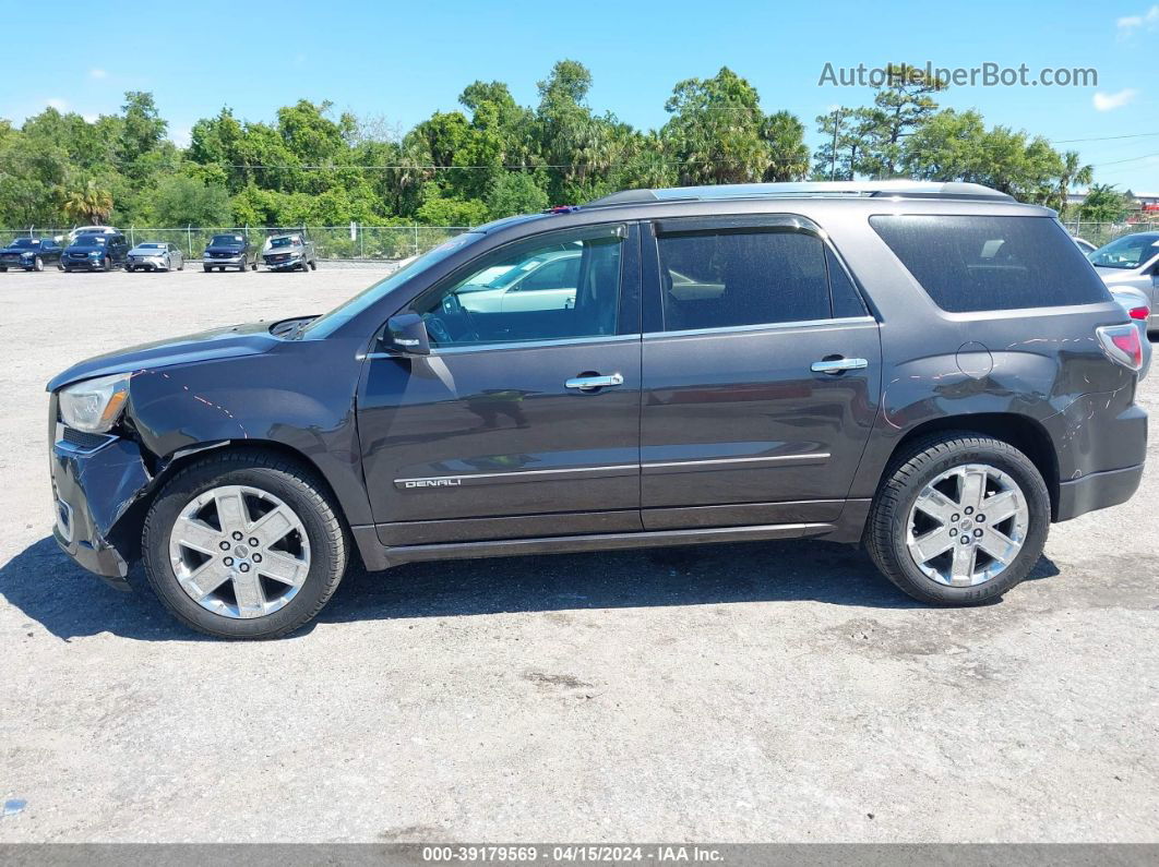 2014 Gmc Acadia Denali Gray vin: 1GKKVTKD4EJ258376